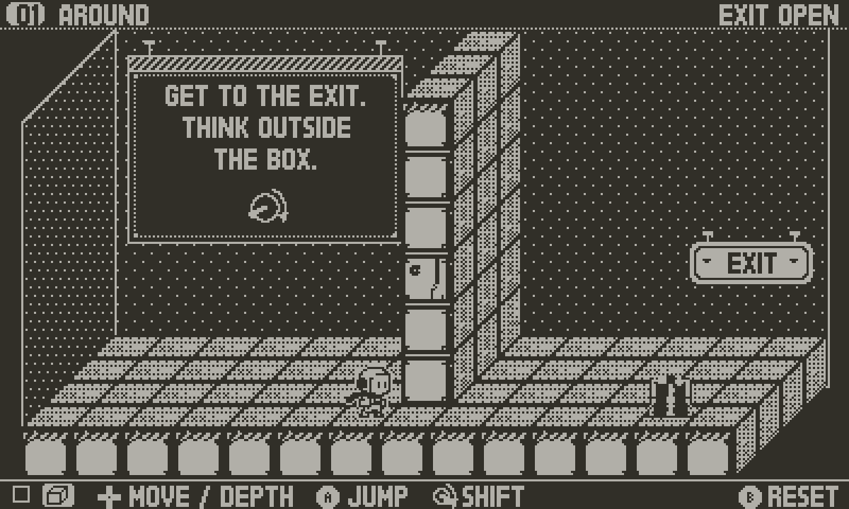 ZLab screenshot: Room 1 · fold it into 3D