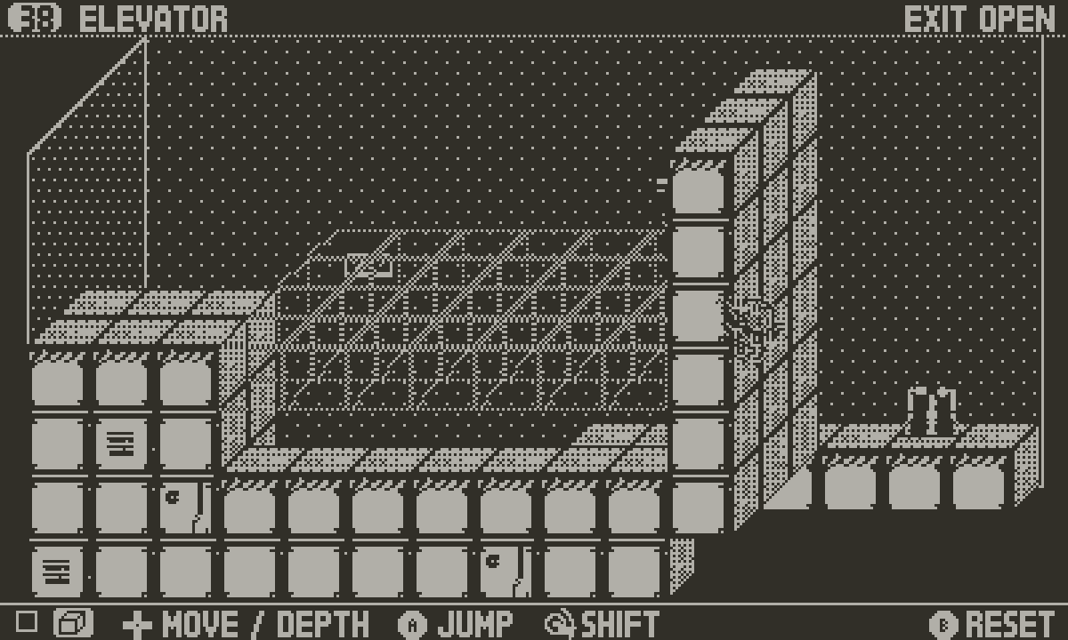 ZLab screenshot: Room 38 · Elevator